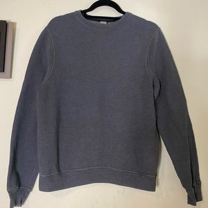S Champion Grey-Blue Crewneck